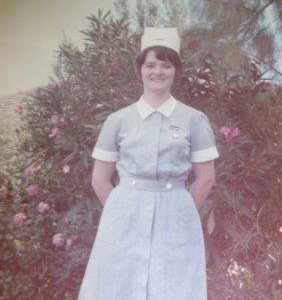 Young woman training to be a nurse.