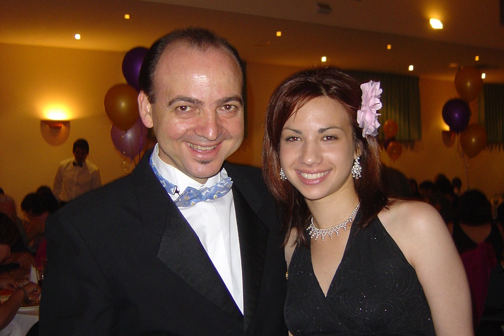 Lauren's Legacy : Mario Corena with his daughter, Lauren. 