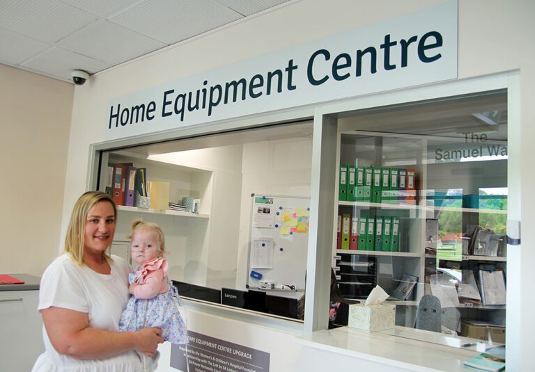 WCH Foundation corporates supports new Home Equipment Centre WCH