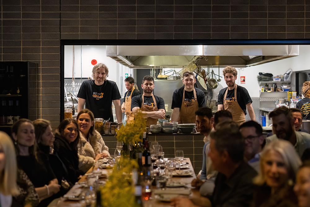 Some of the amazing chefs and staff who made the night possible. 
