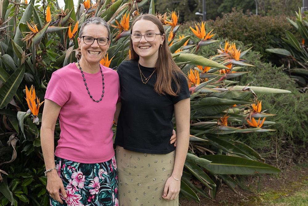 Kate and her mum, Tracy. 