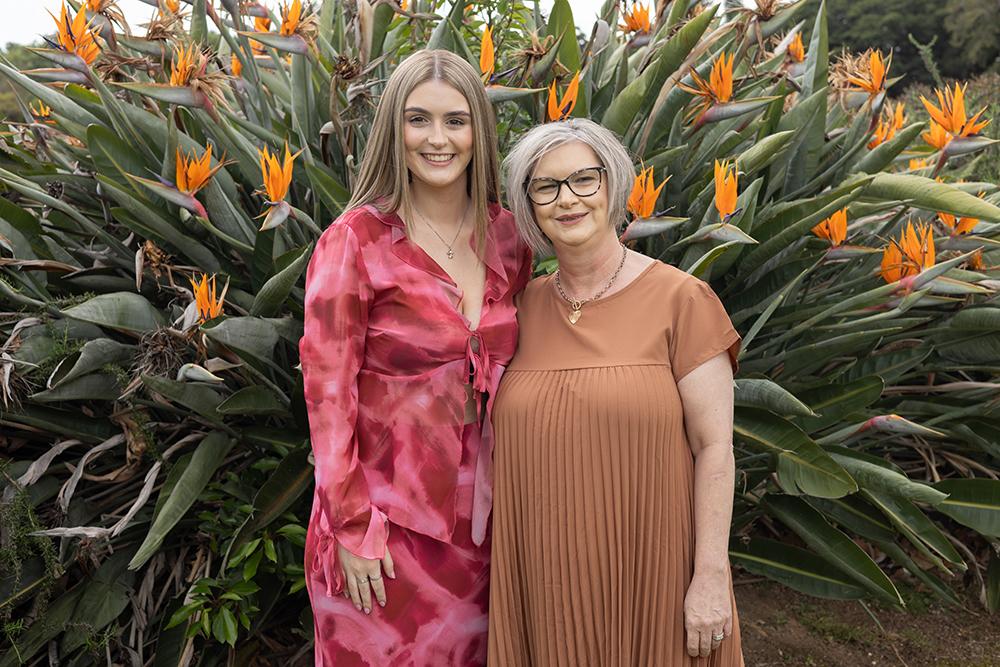 Michaela and her mum, Michelle. 