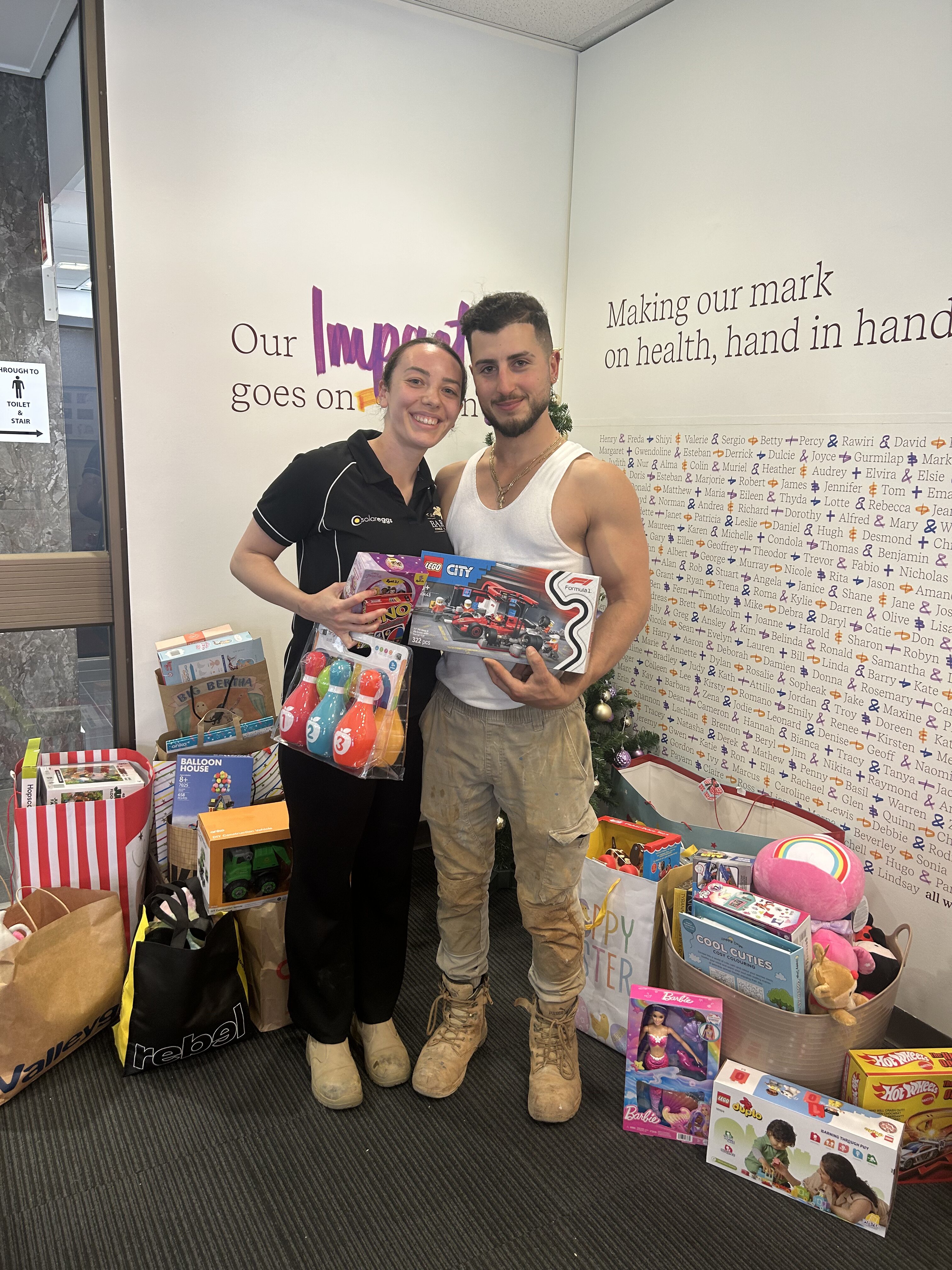 ChristmasDonation-Gaia&Thomas